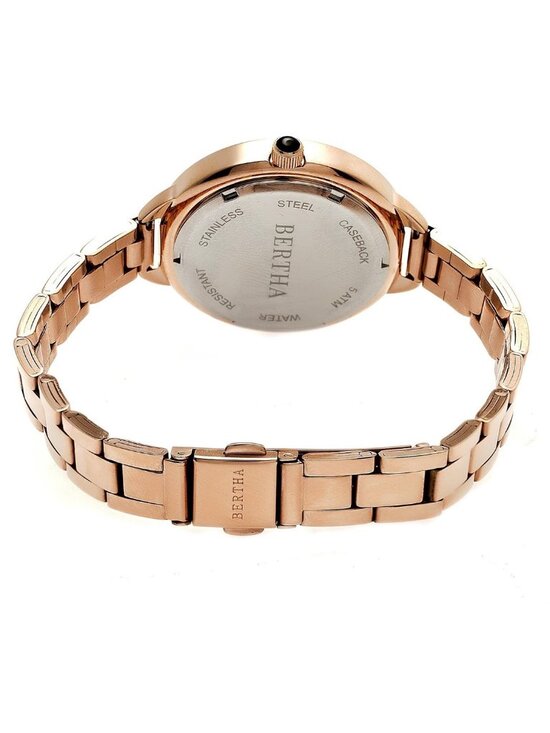 NWT Bertha Madison Gold Dial Ladies Watch main image 4